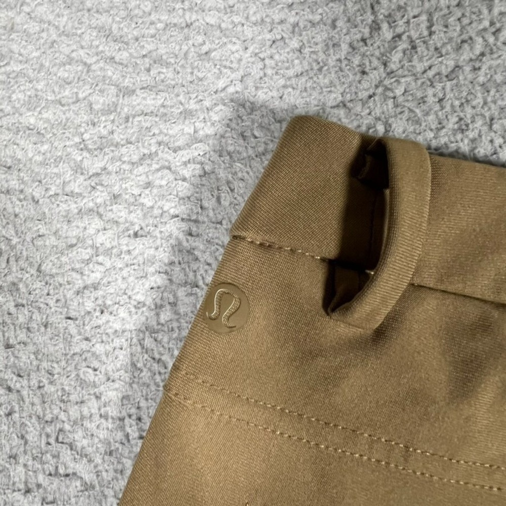 Lululemon Pants Mens 32x29 Brown ABC Classic Fit Warpstreme Golf Casual Preppy - Picture 12 of 13